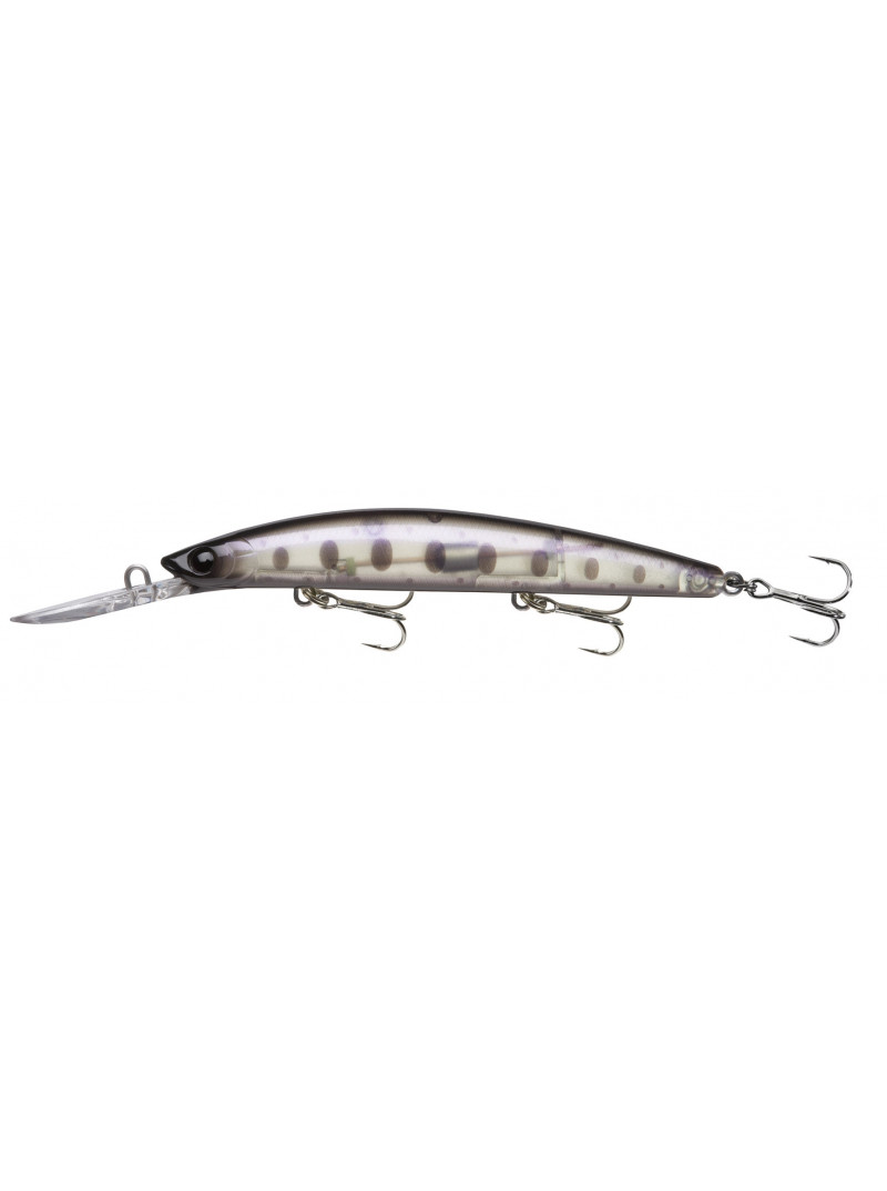 Daiwa Tournament Double Clutch Darknight Trout Vobler 9,5 cm