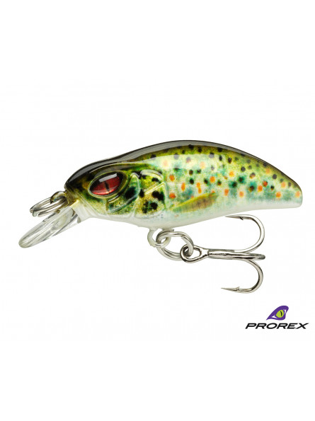 Vobler DAIWA Prorex Micro Minnow F-SR live brown trout