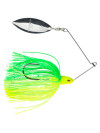 Prívlačová nástraha Daiwa Prorex Willow Spinnerbait Green chartreuse