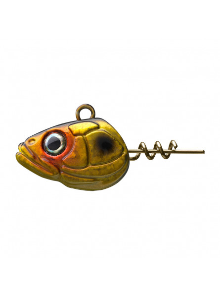 skrutkovacia hlavička v tvare ryby DAIWA Prorex Pelagic Head Golden Shiner